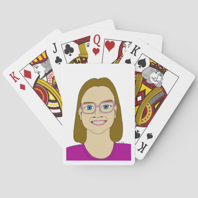 Jeu De Cartes little girl    (dos)