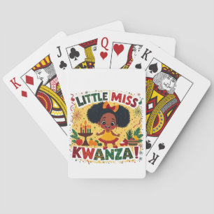 Jeu De Cartes Little Miss Kwanza Afro American Kwanaz héritage