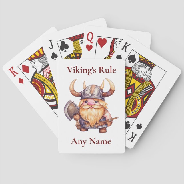 Jeu De Cartes Little Viking (dos)