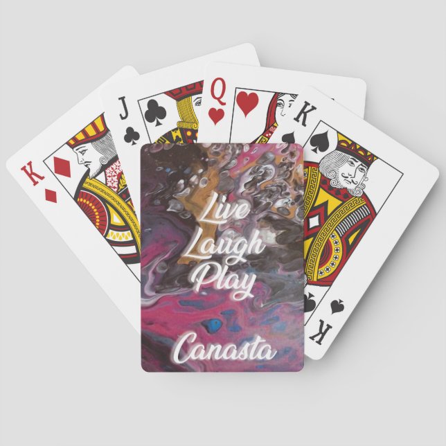 Jeu De Cartes Live Lauder Pay Canasta (dos)