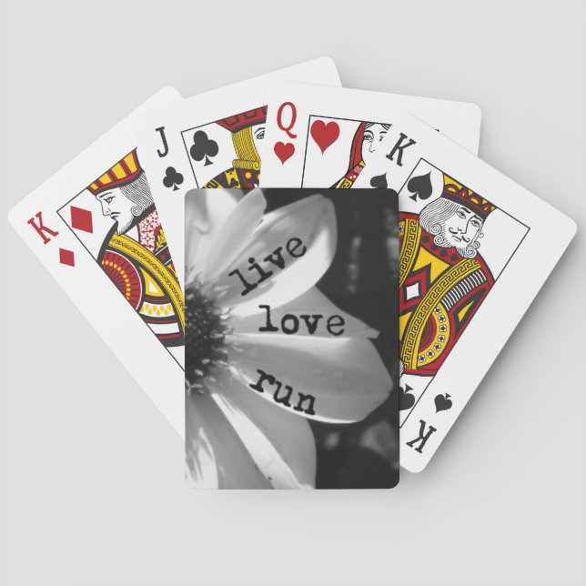 Jeu De Cartes Live Love Run by Vetro Jewelry and Designs (dos)