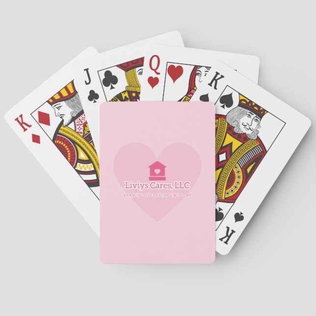Jeu De Cartes Liviys Cares Logo (dos)