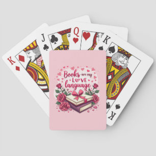 Jeu De Cartes Livre Lover Valentine Romantique Lecture esthétiqu