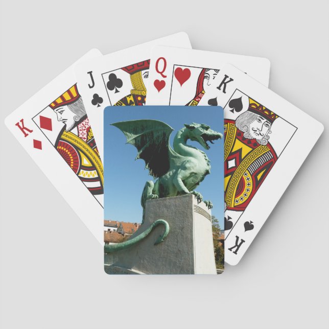 Jeu De Cartes Ljubljana Dragon (dos)