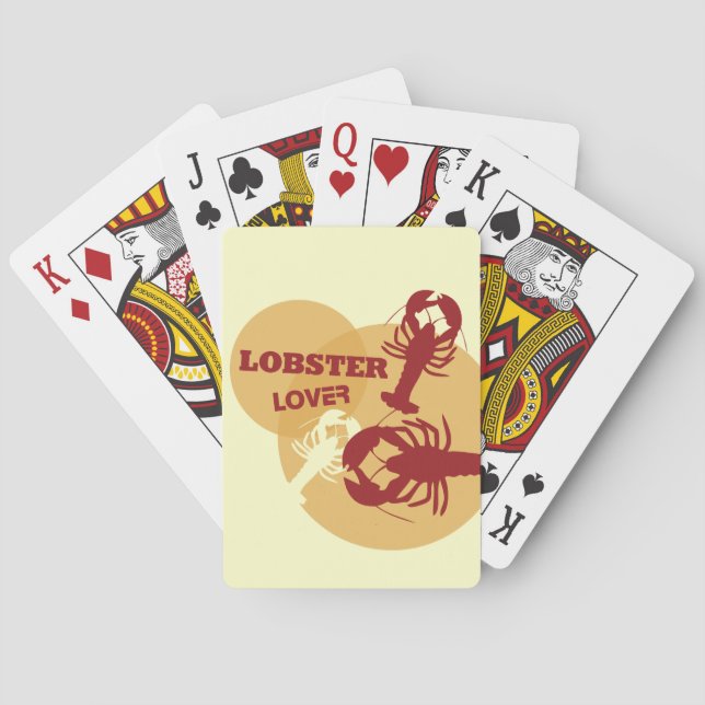 Jeu De Cartes Lobster Lover (dos)