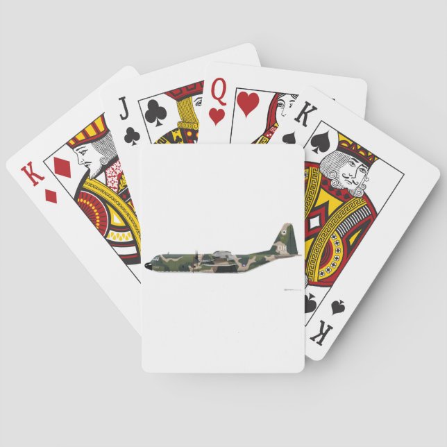 Jeu De Cartes Lockheed C-130 Hercules Vietnam (dos)