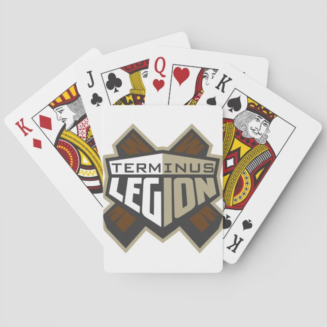 Jeu De Cartes Logo de la Légion Terminus (dos)