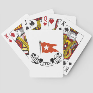 Jeu De Cartes Logo de la ligne White Star