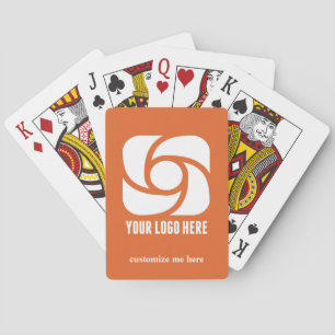 Jeu De Cartes Logo de la société Orange Marketing commercial per