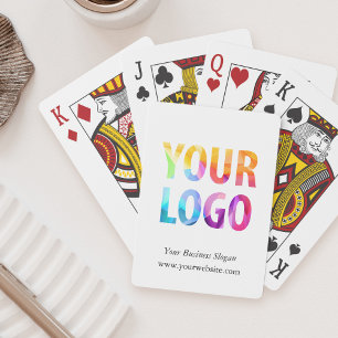 Jeu De Cartes Logo de l'entreprise personnalisée Cadeau promotio