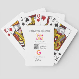 Jeu De Cartes logo de site web d'entreprise de critique Google s