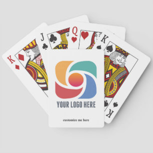 Jeu De Cartes Logo d'entreprise personnalisable Marketing d'entr