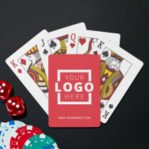 Logo d'entreprise personnalisé en rouge de marque