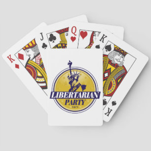 Jeu De Cartes Logo du Parti libertarien Politique