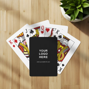 Jeu De Cartes Logo et texte personnalisé Cartes de promotion d'e