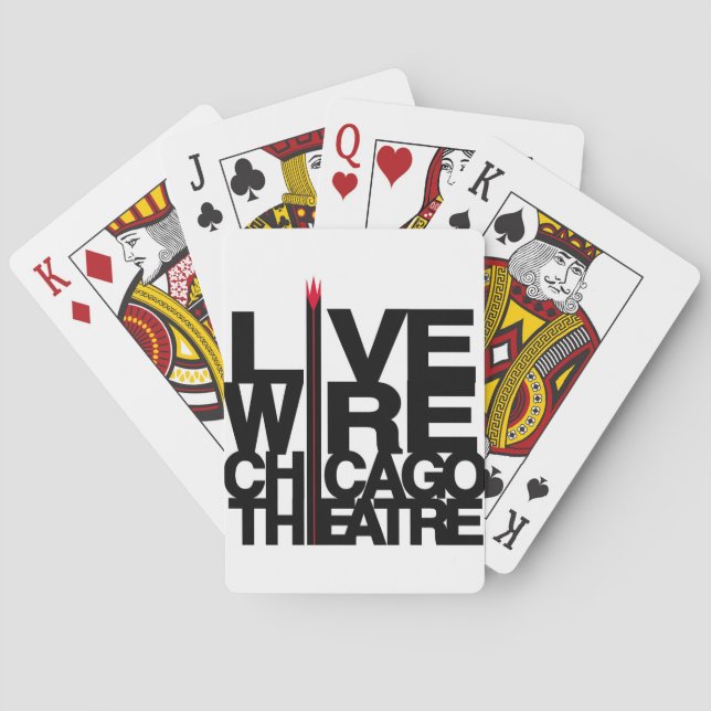 Jeu De Cartes Logo LiveWire (dos)