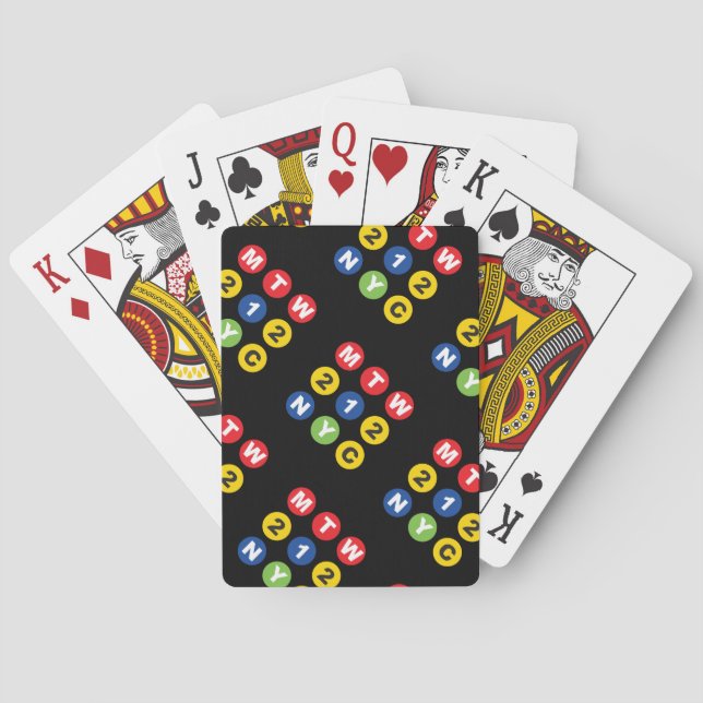 Jeu De Cartes Logo MTW (dos)