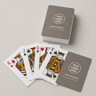 Jeu De Cartes Logo personnalisé Entreprise Promotionnelle d'affa