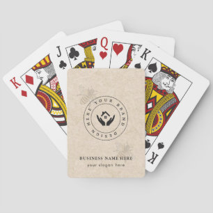 Jeu De Cartes Logo professionnel classique personnalisé et code