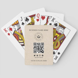 Jeu De Cartes Logo professionnel classique personnalisé et code 