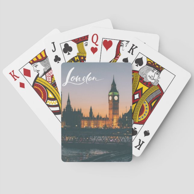 Jeu De Cartes Londres (dos)
