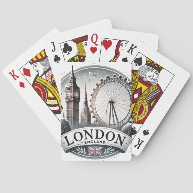 Jeu De Cartes Londres (dos)