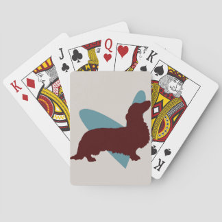 Jeu De Cartes Long-haired Dachshund Playing Cards