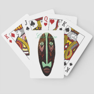 Jeu De Cartes Long Tonnerre de Masque Tiki