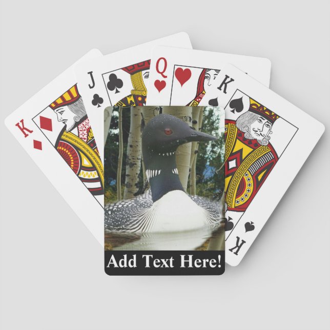 Jeu De Cartes Loon Wilderness Jouer des cartes (dos)