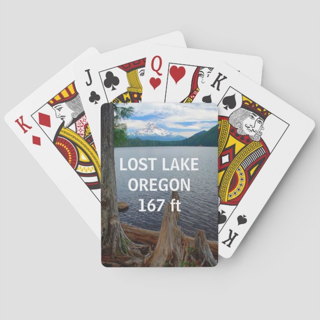 Jeu De Cartes Lost Lake Playing Cards (dos)