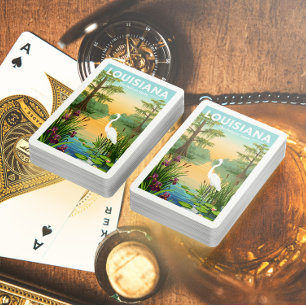 Jeu De Cartes Louisiane vintage