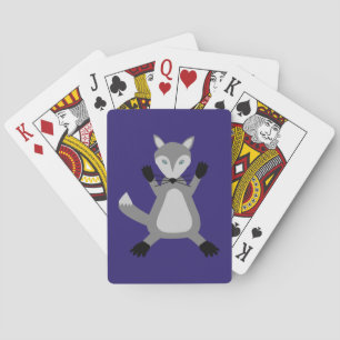 Jeu De Cartes Loup d'Halloween mignon
