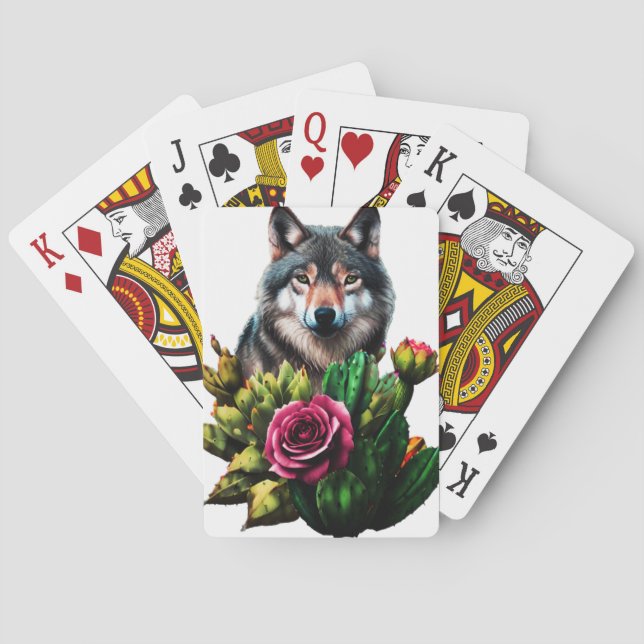 Jeu De Cartes Loup Trois (dos)