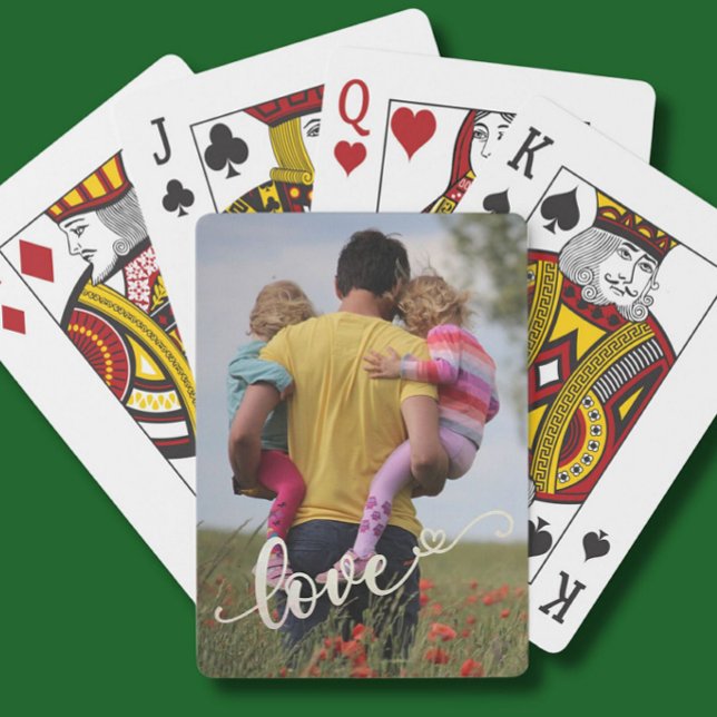 Jeu De Cartes Love Family Photo personnalisée (Créateur téléchargé)