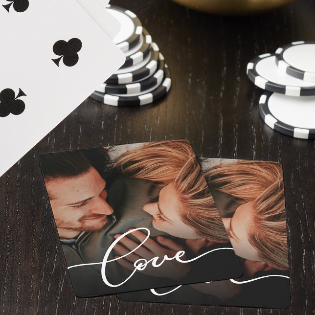 Jeu De Cartes Love Script Custom Photo Playing Cartes (Créateur téléchargé)