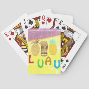 Jeu De Cartes Luau Tiki Ananas d'été
