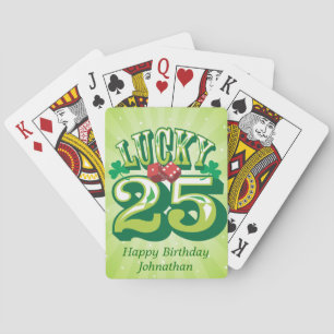 Jeu De Cartes Lucky 25 personnalisé