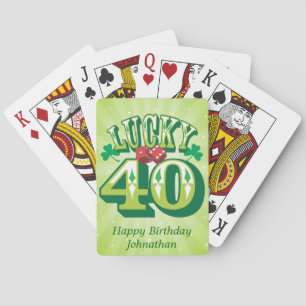 Jeu De Cartes Lucky 40 personnalisé