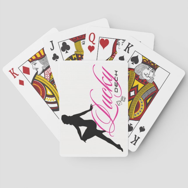 Jeu De Cartes Lucky Deck Jouer aux cartes (dos)
