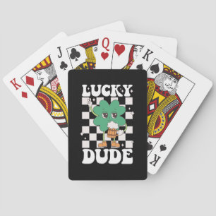 Jeu De Cartes Lucky Dude Shamrock Jour de la Saint Patrick irlan