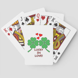 Jeu De Cartes Lucky In Love Hearts Clover