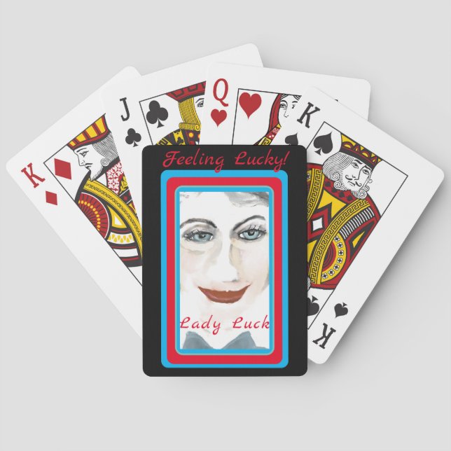 Jeu De Cartes Lucky Luck Fun et rit Jouer des cartes (dos)