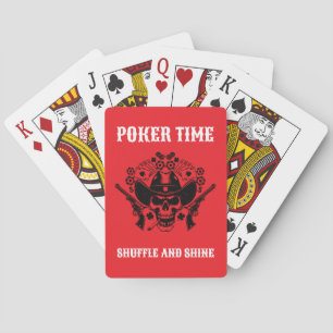 Jeu De Cartes Lucky Poker Skull