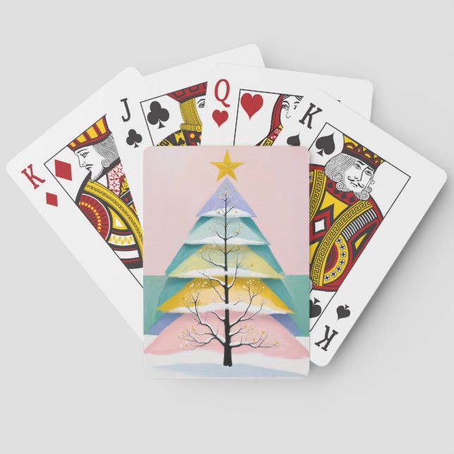 Jeu De Cartes Lueur Pastel de l'Hiver (dos)