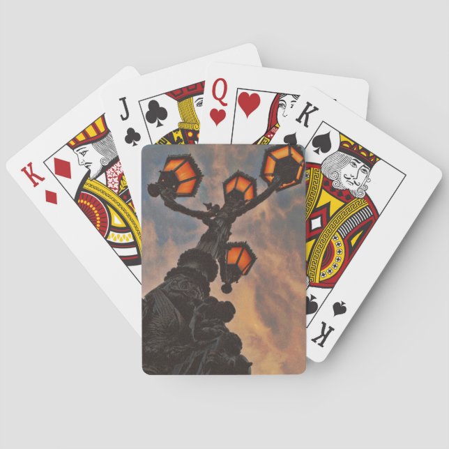 Jeu De Cartes lumière de rue  (dos)