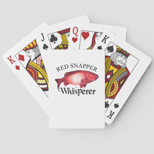 Jeu De Cartes Lumière de Whisperer de Red Snapper (dos)