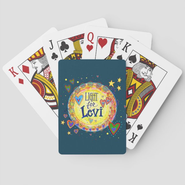 Jeu De Cartes Lumière pour Levi "Inspirivity" (dos)