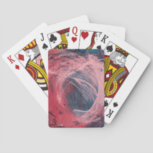 Jeu De Cartes Lumière rose I