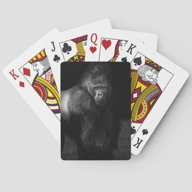 Jeu De Cartes Lumière sur la force – Gorille dos argenté (dos)