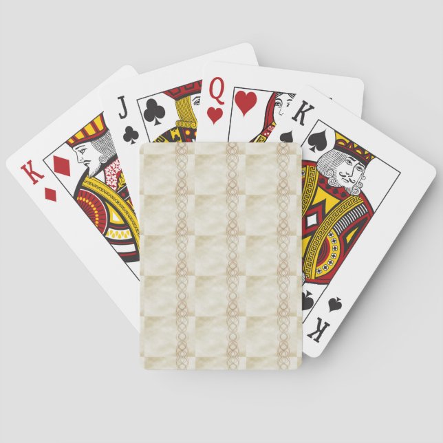 Jeu De Cartes Lumières d'or (dos)